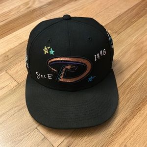 Arizona Diamondbacks Scribble Fitted Hat New Era 59Fifty